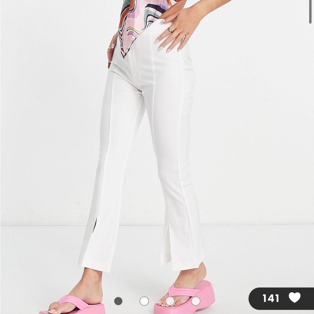 High Waisted Kick Flare Pant